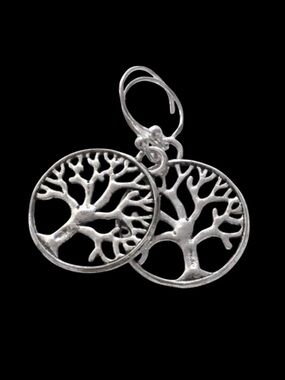 Moodtherapy Sterling Silver Handcrafted Tree of Life Drop Earrings 925 NEW
